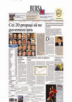 Prima pagină 19.12.2008