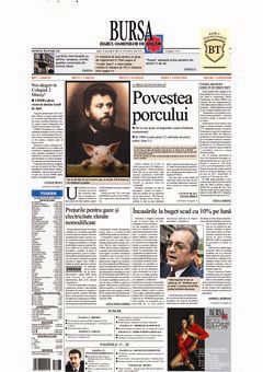Prima pagină 23.12.2008
