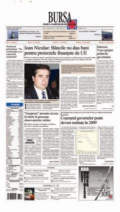 Prima pagină 09.01.2009