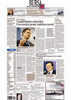 Prima pagină 13.01.2009