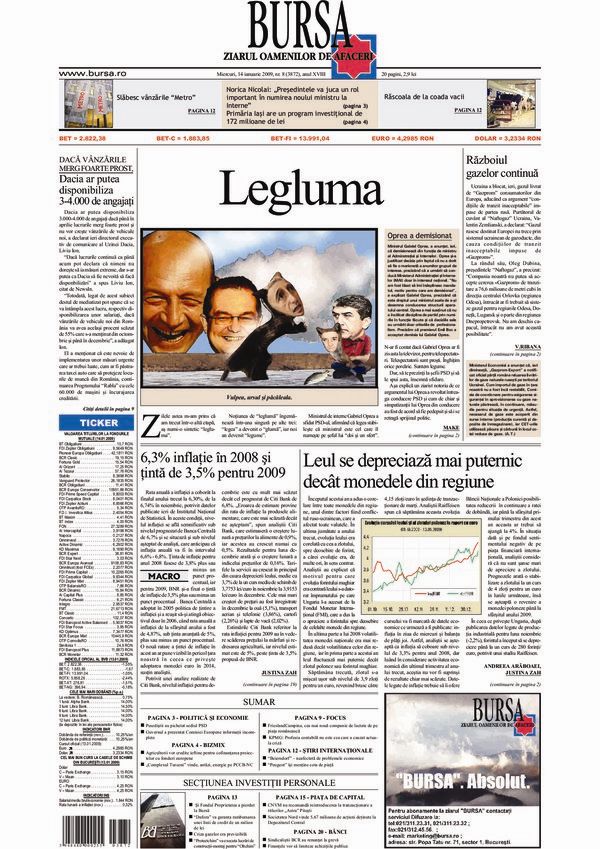 Ediţia din 14.01.2009