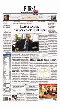 Prima pagină 19.01.2009