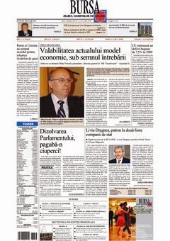 Prima pagină 20.01.2009