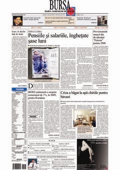 Prima pagină 28.01.2009