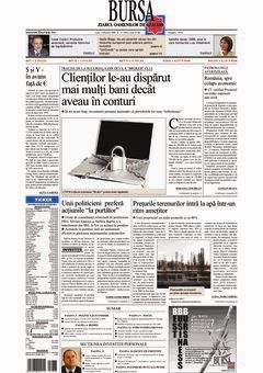 Prima pagină 30.01.2009