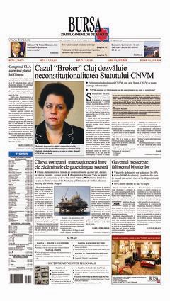 Prima pagină 16.02.2009