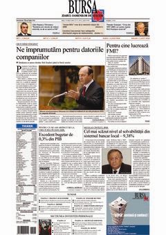 Prima pagină 10.03.2009