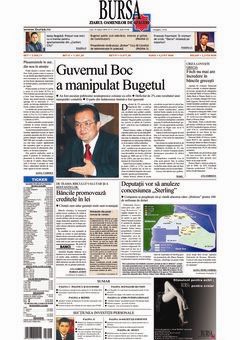 Prima pagină 16.03.2009
