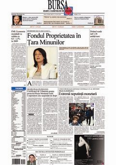 Prima pagină 20.03.2009