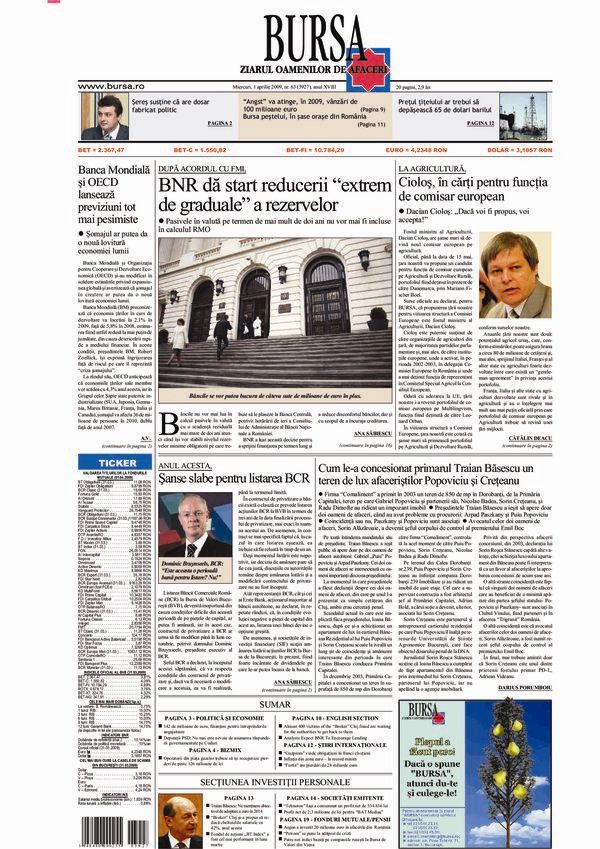 Ediţia din 30.04.2025
