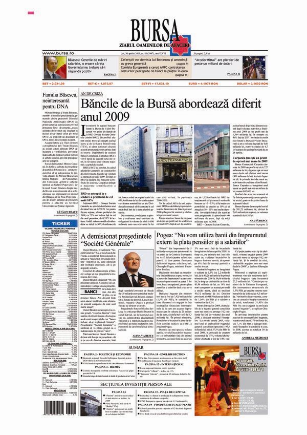 Ediţia din 30.04.2025