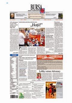 Prima pagină 15.05.2009