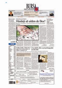 Prima pagină 21.05.2009