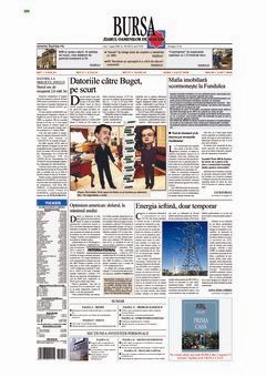 Prima pagină 03.08.2009