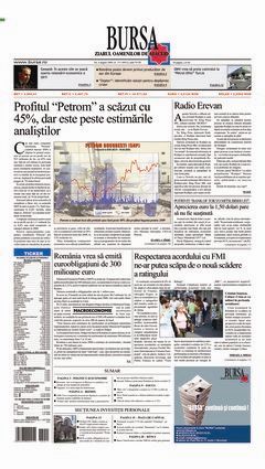 Prima pagină 06.08.2009