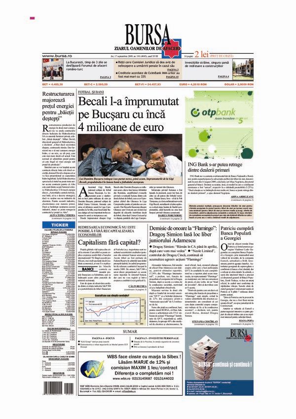 Ediţia din 17.09.2009