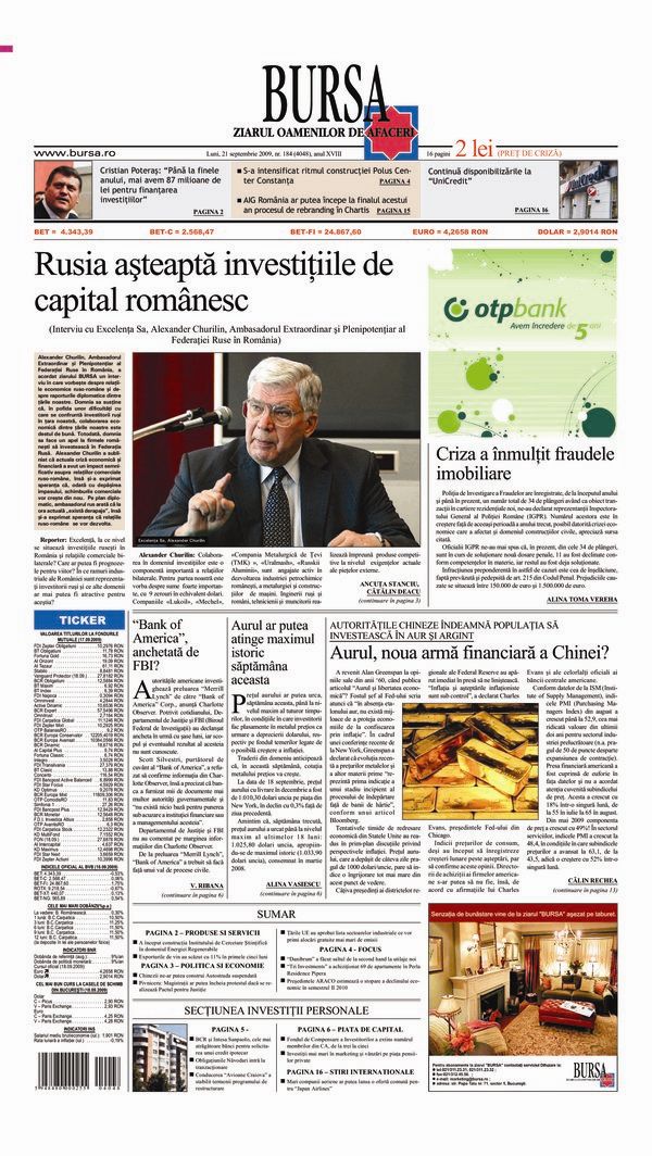 Ediţia din 01.05.2025