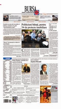 Prima pagină 01.10.2009