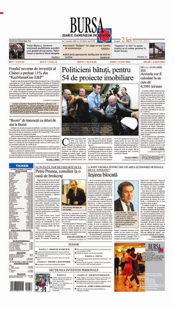 Ediţia din 01.05.2025