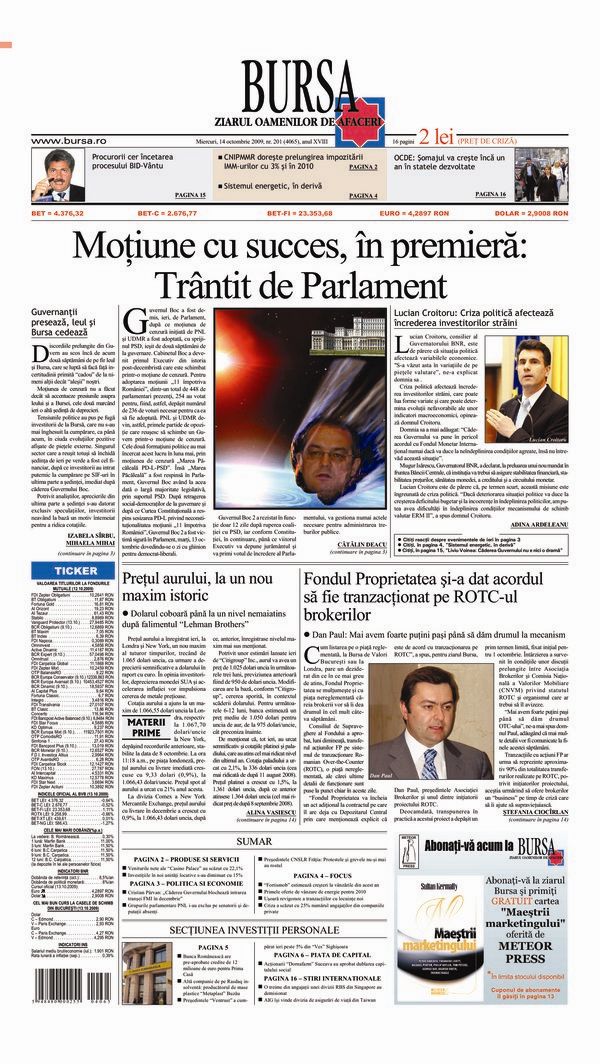 Ediţia din 01.05.2025