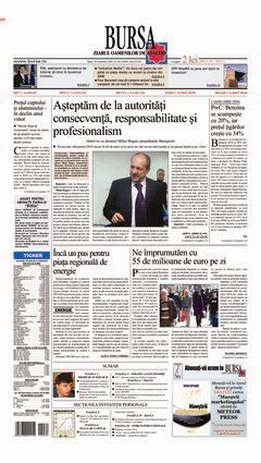 Prima pagină 20.10.2009