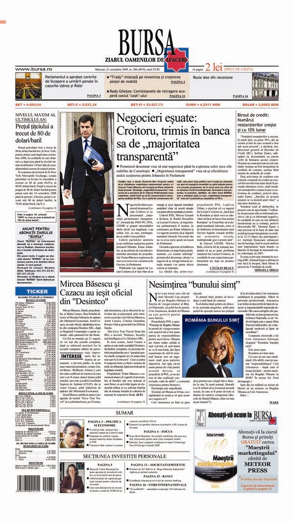 Ediţia din 01.05.2025