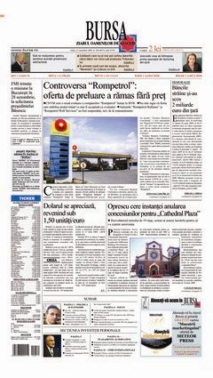 Prima pagină 23.10.2009
