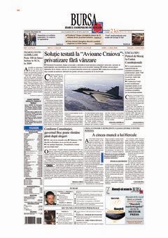 Prima pagină 26.10.2009
