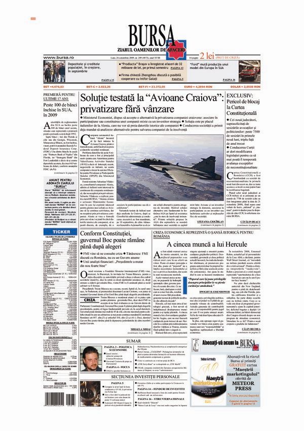 Ediţia din 01.05.2025
