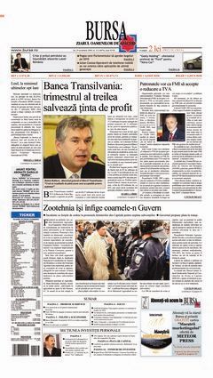 Prima pagină 29.10.2009