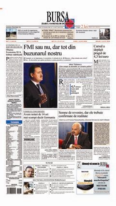 Prima pagină 30.10.2009