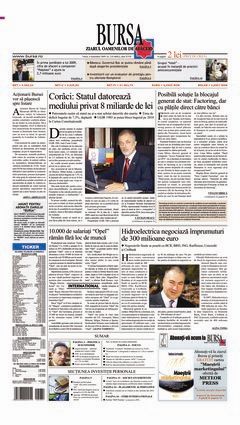 Prima pagină 06.11.2009