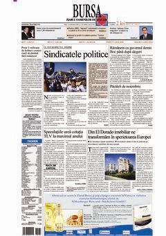 Prima pagină 10.11.2009