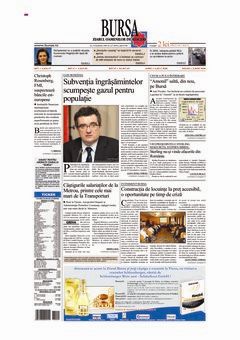 Prima pagină 19.11.2009