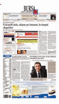 Prima pagină 24.11.2009