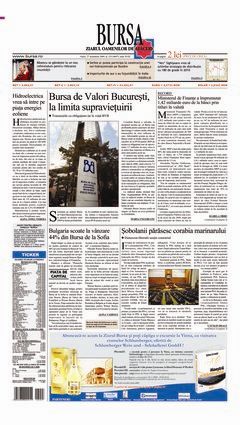 Prima pagină 27.11.2009