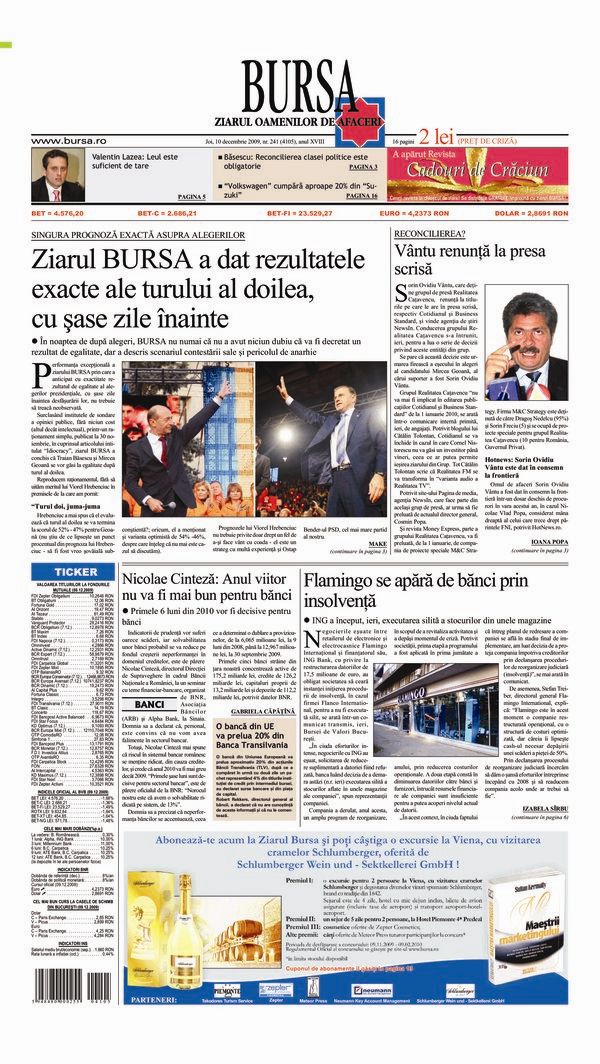 Ediţia din 01.05.2025