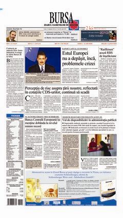 Prima pagină 15.01.2010