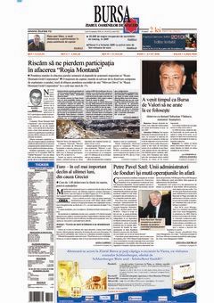 Prima pagină 18.01.2010