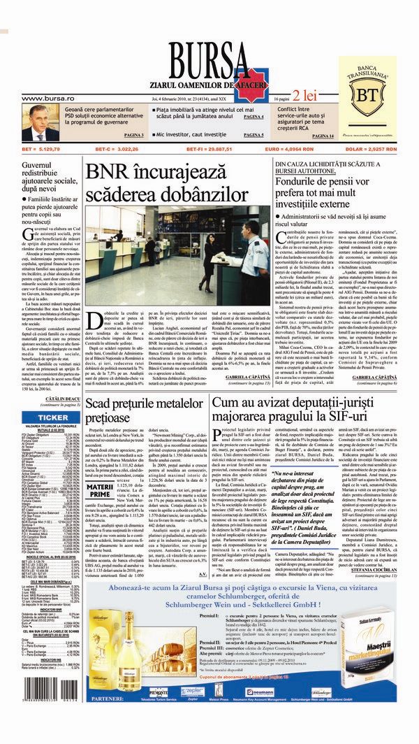 Ediţia din 04.02.2010