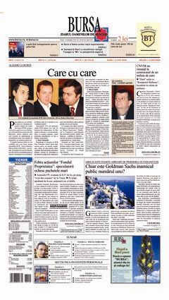 Prima pagină 19.02.2010