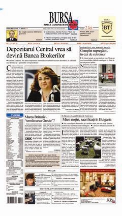 Prima pagină 02.03.2010