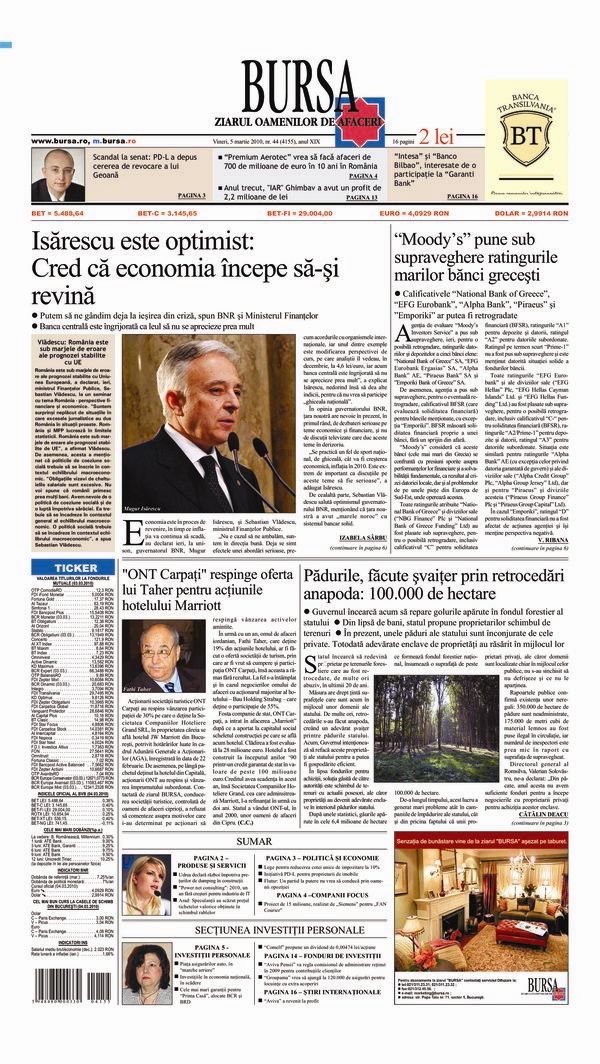Ediţia din 05.03.2010