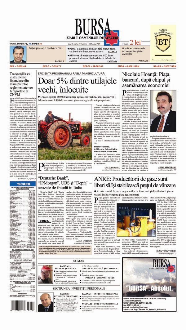 Ediţia din 01.05.2025