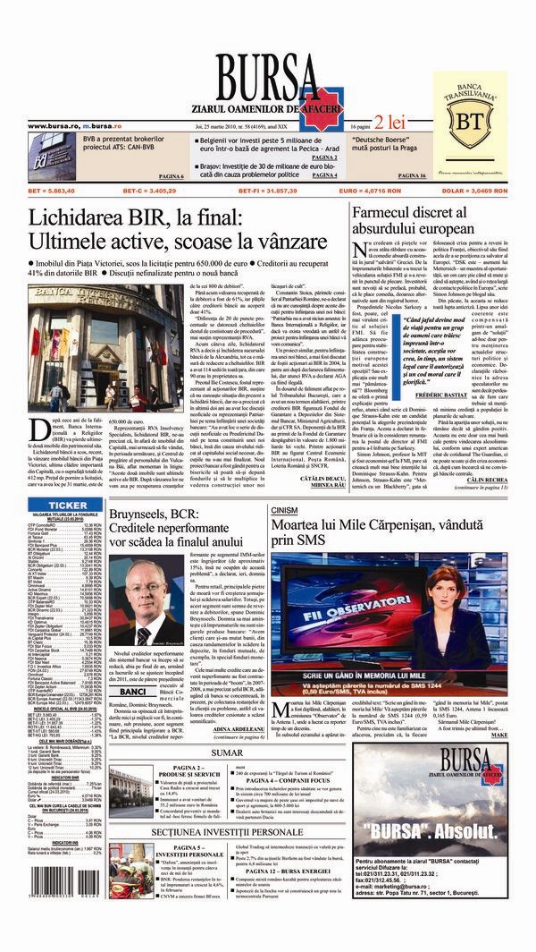 Ediţia din 01.05.2025