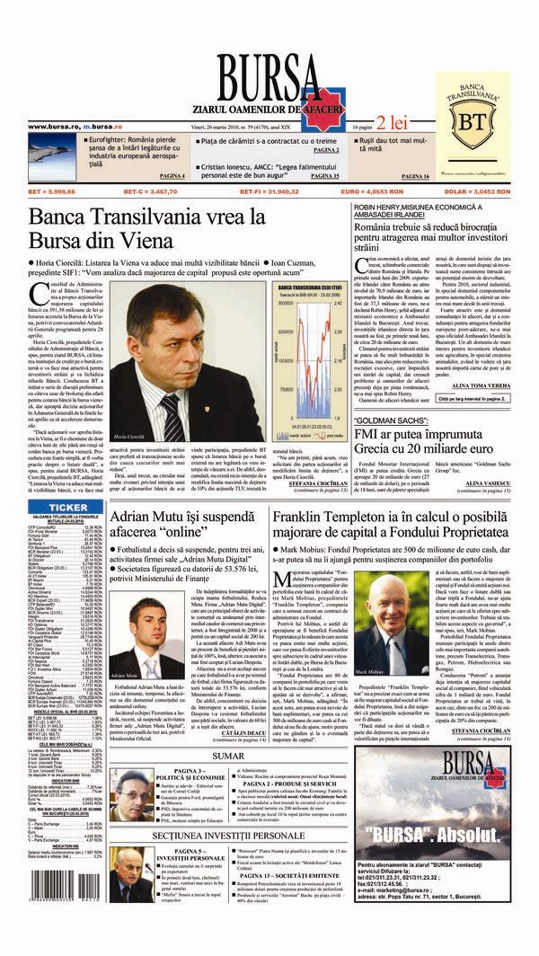 Ediţia din 22.07.2026