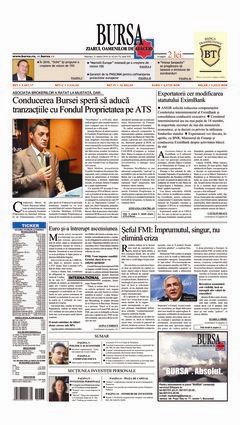 Prima pagină 31.03.2010