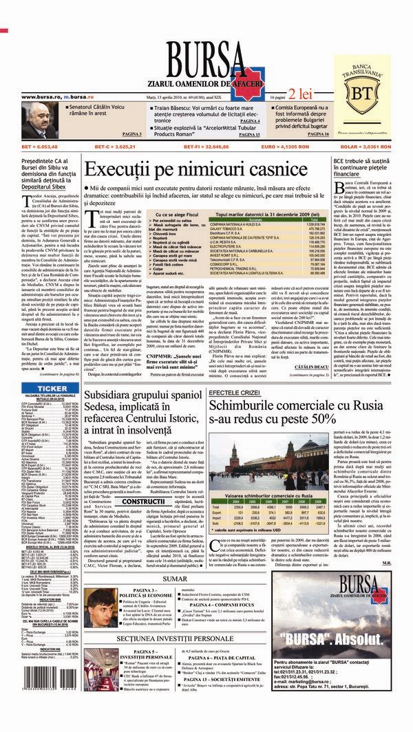 Ediţia din 30.04.2025