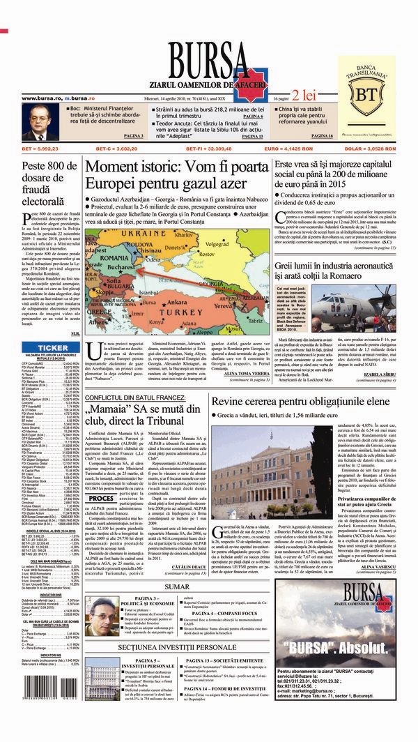 Ediţia din 01.05.2025