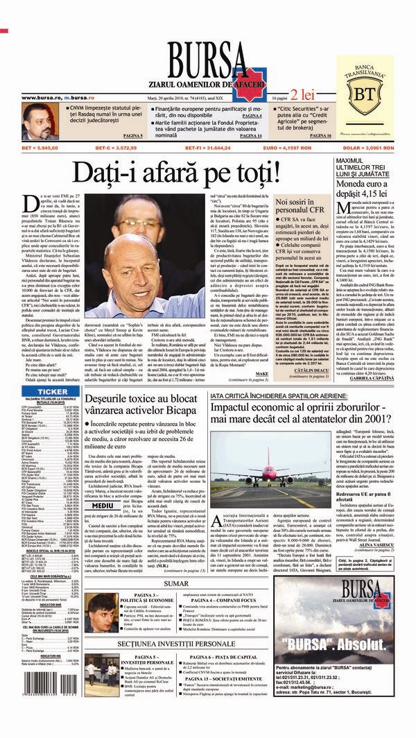 Ediţia din 01.05.2025